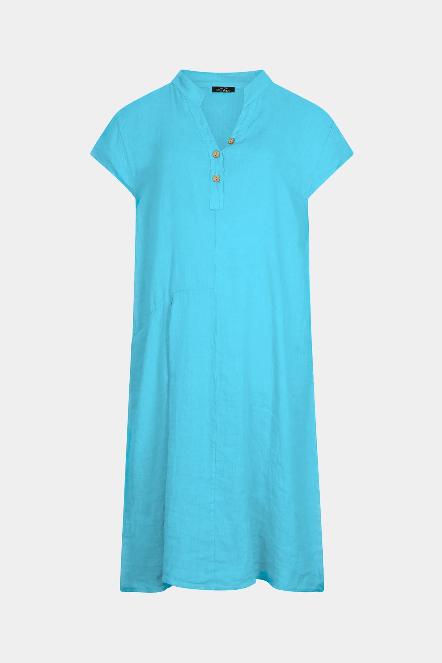 Henley Linen Dress