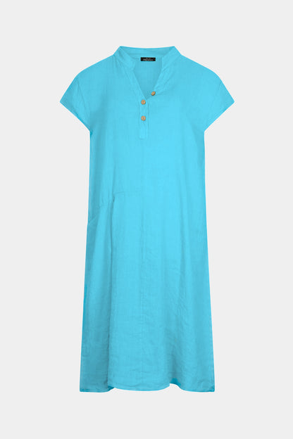 Henley Linen Dress