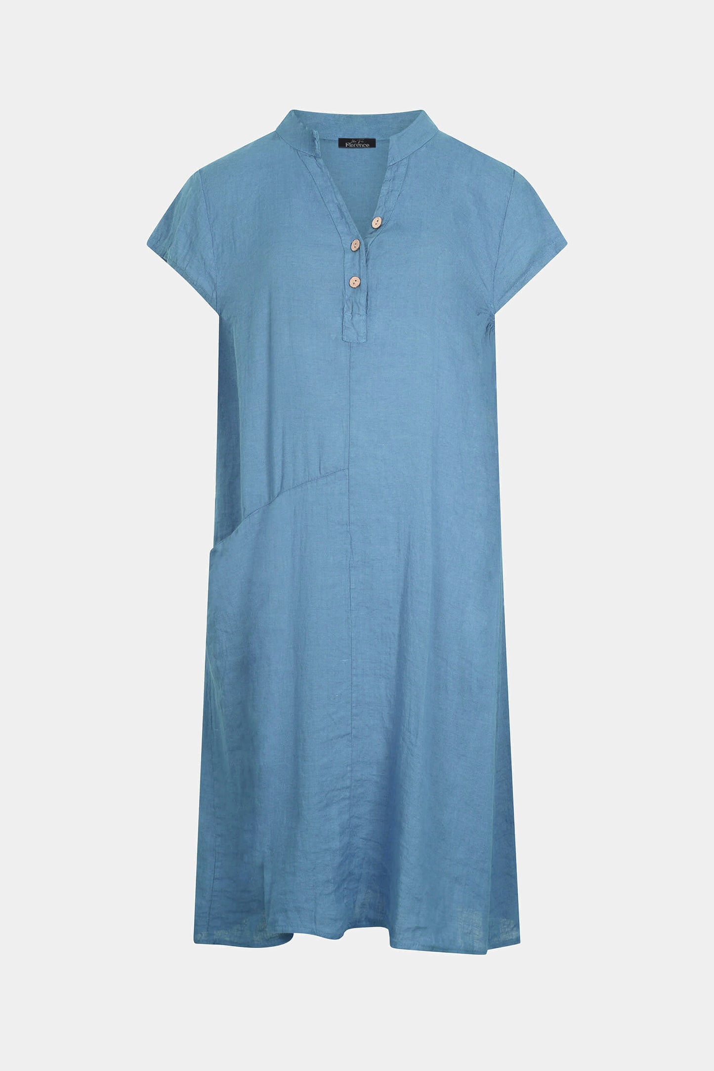 Henley Linen Dress