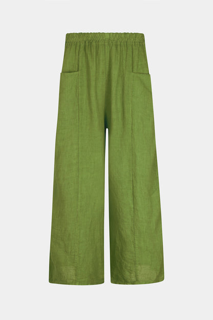 Gene Split Linen Trousers