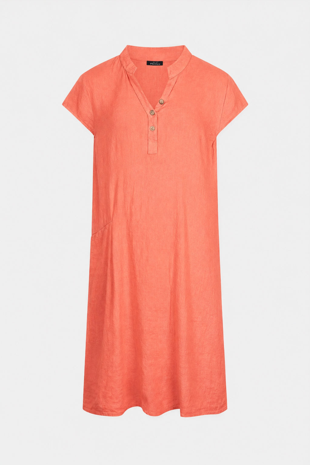 Henley Linen Dress