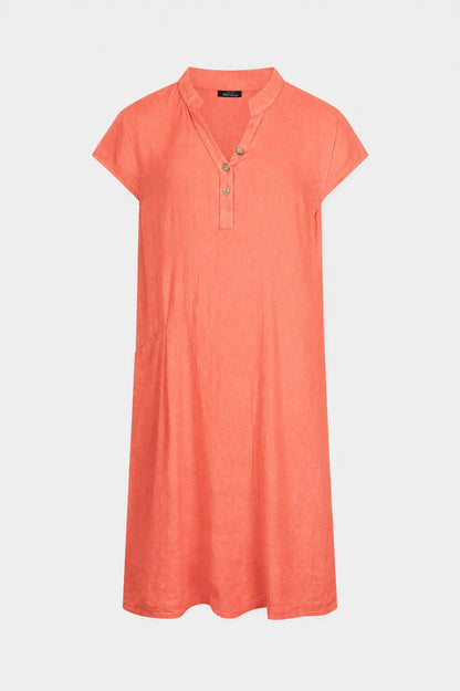 Henley Linen Dress