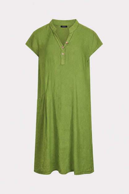 Henley Linen Dress