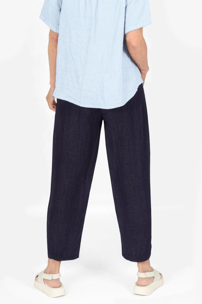 Soft Taper Linen Trousers