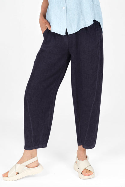 Soft Taper Linen Trousers