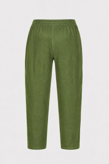 Soft Taper Linen Trousers