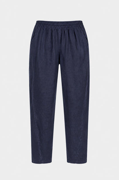 Soft Taper Linen Trousers