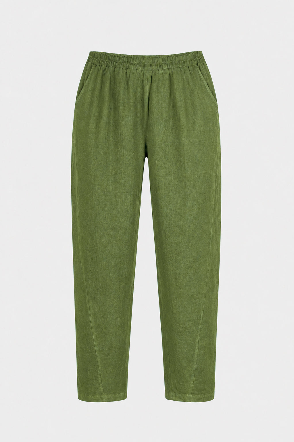 Soft Taper Linen Trousers