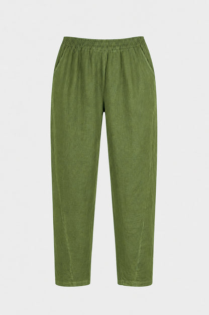Soft Taper Linen Trousers