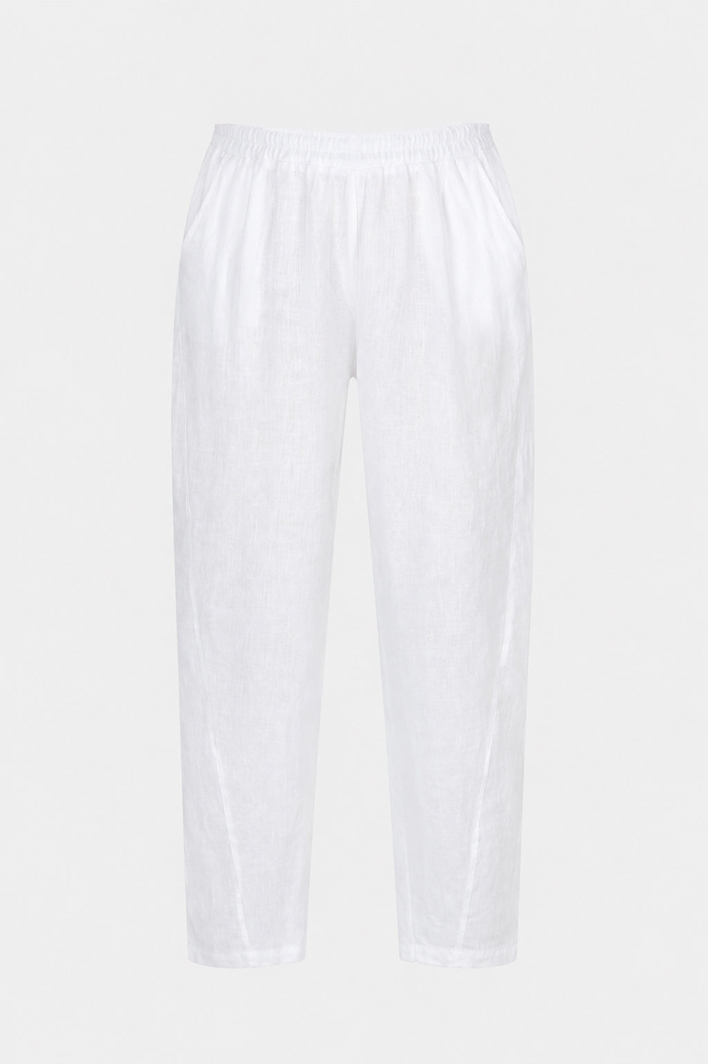 Soft Taper Linen Trousers