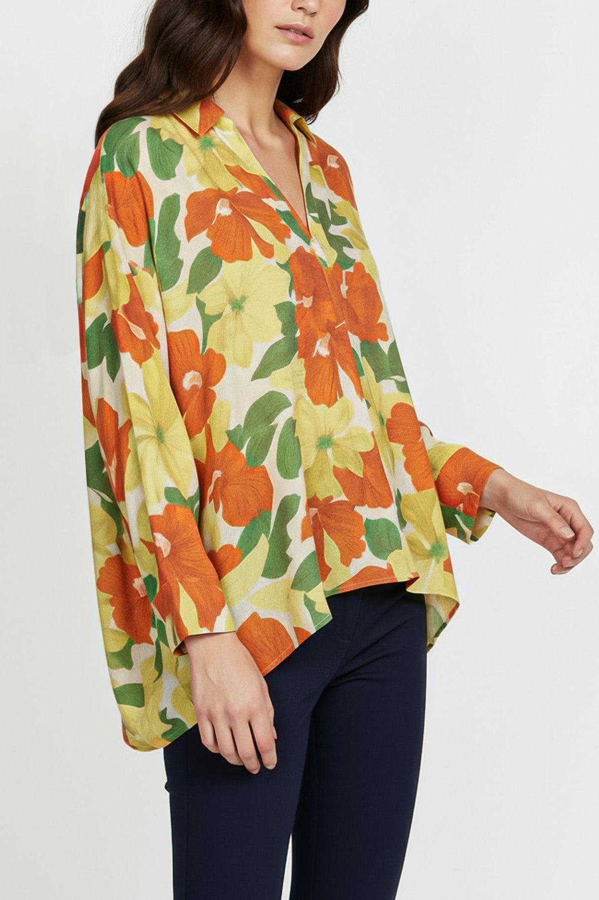 Fiorie Print Blouse