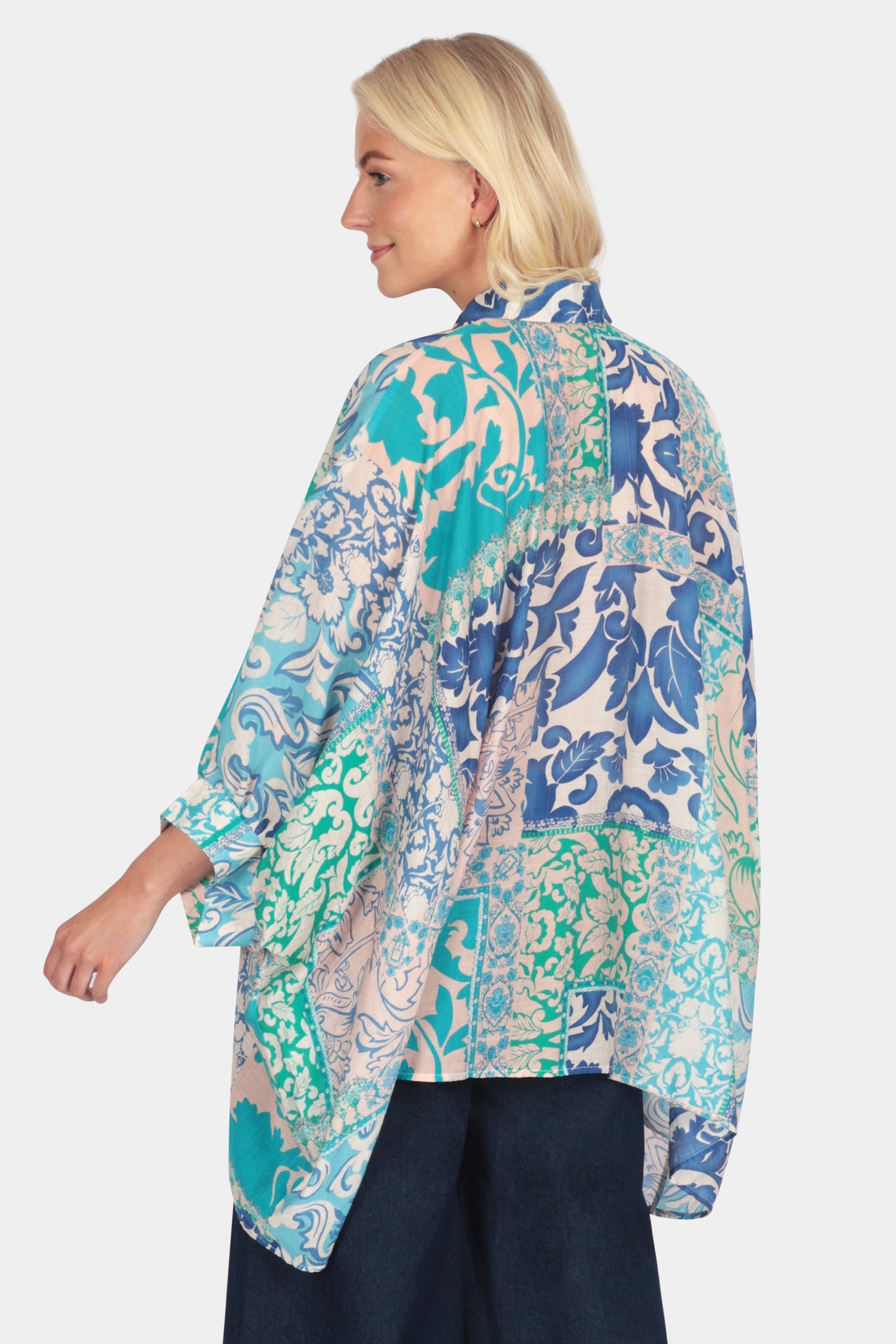 Riviera Tile Oversize Shirt