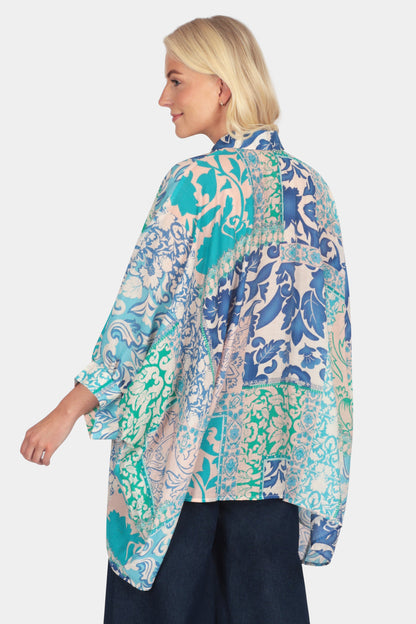 Riviera Tile Oversize Shirt