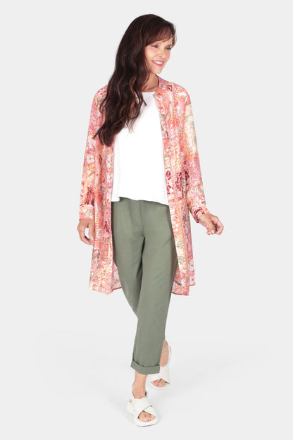 Artist Print Longline Shirt