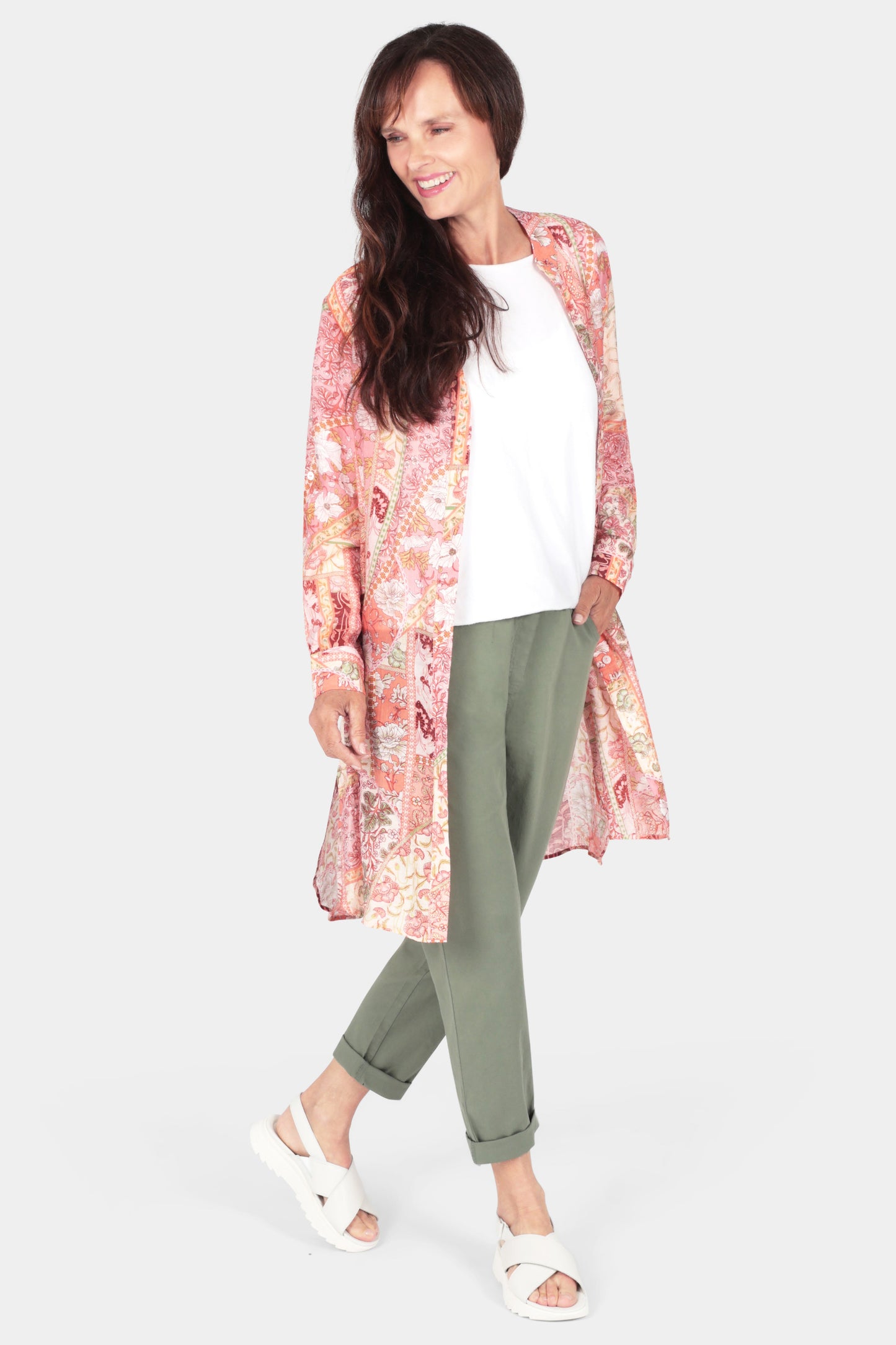 Artist Print Longline Shirt