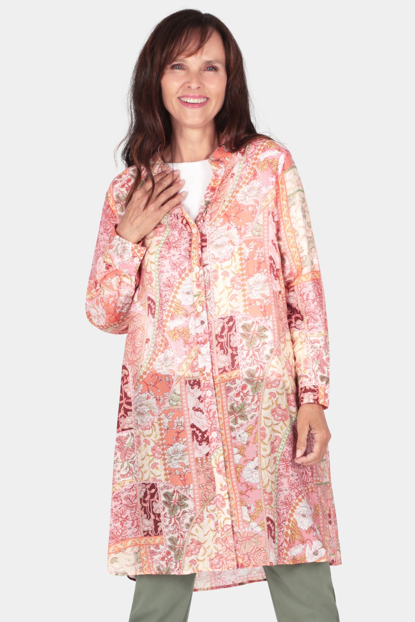 Artist Print Longline Shirt