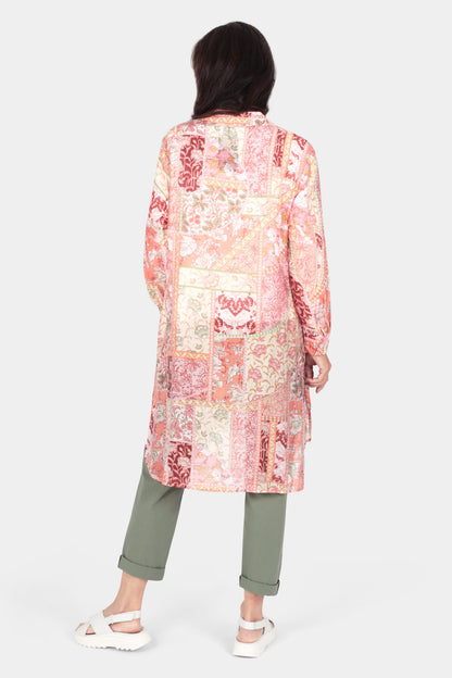 Artist Print Longline Shirt