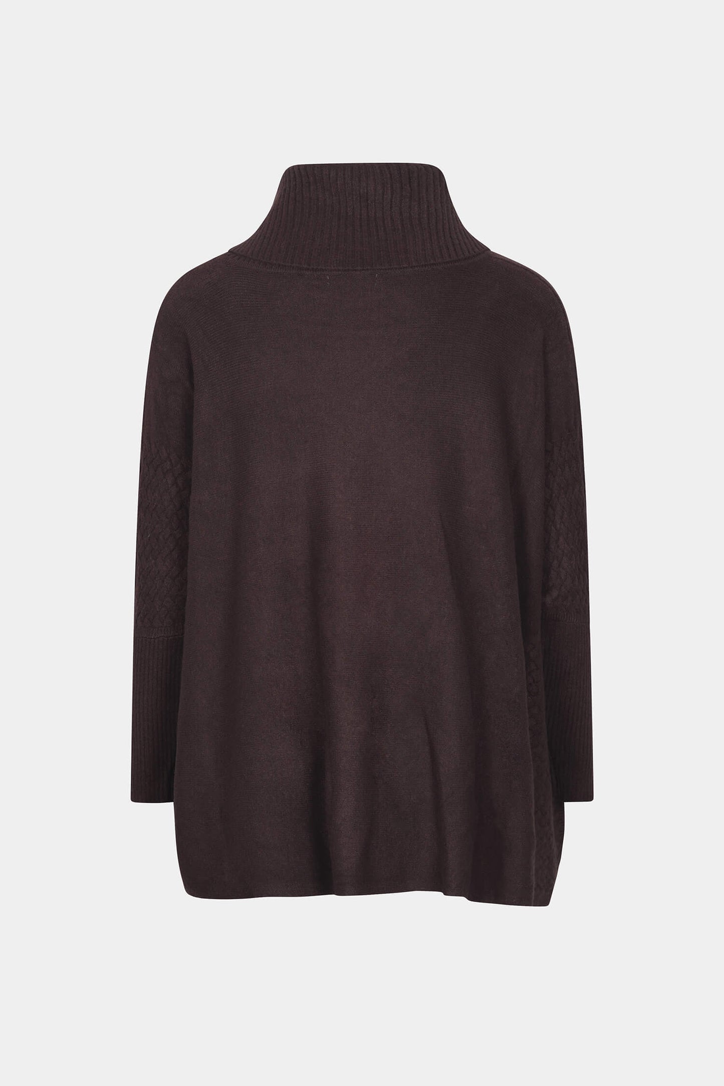 Poncho Style Knit Jumper