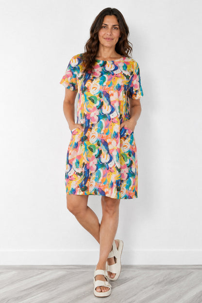 Two Pocket Shift Dress