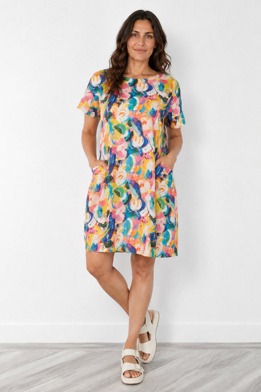 Two Pocket Shift Dress