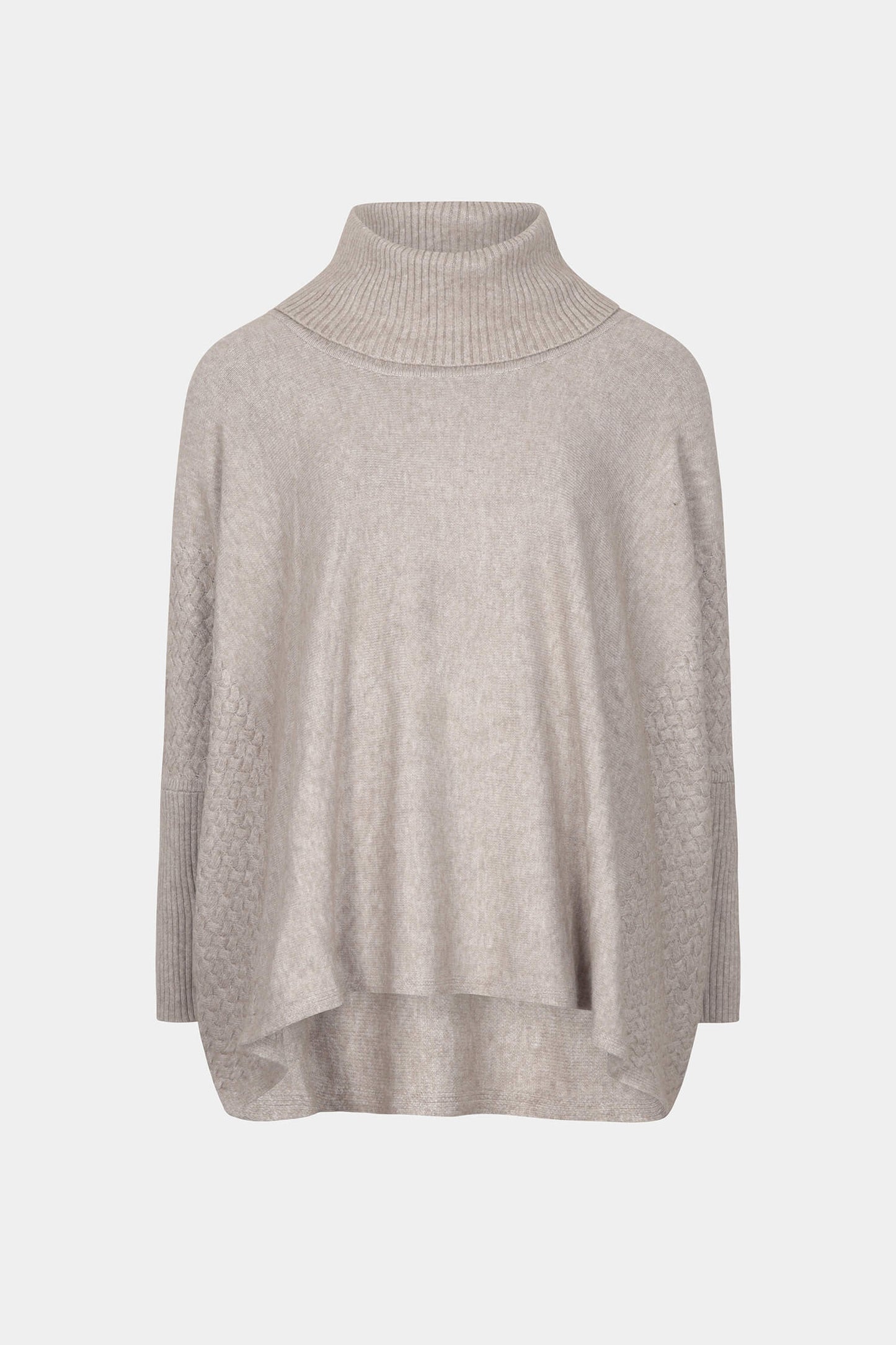 Poncho Style Knit Jumper