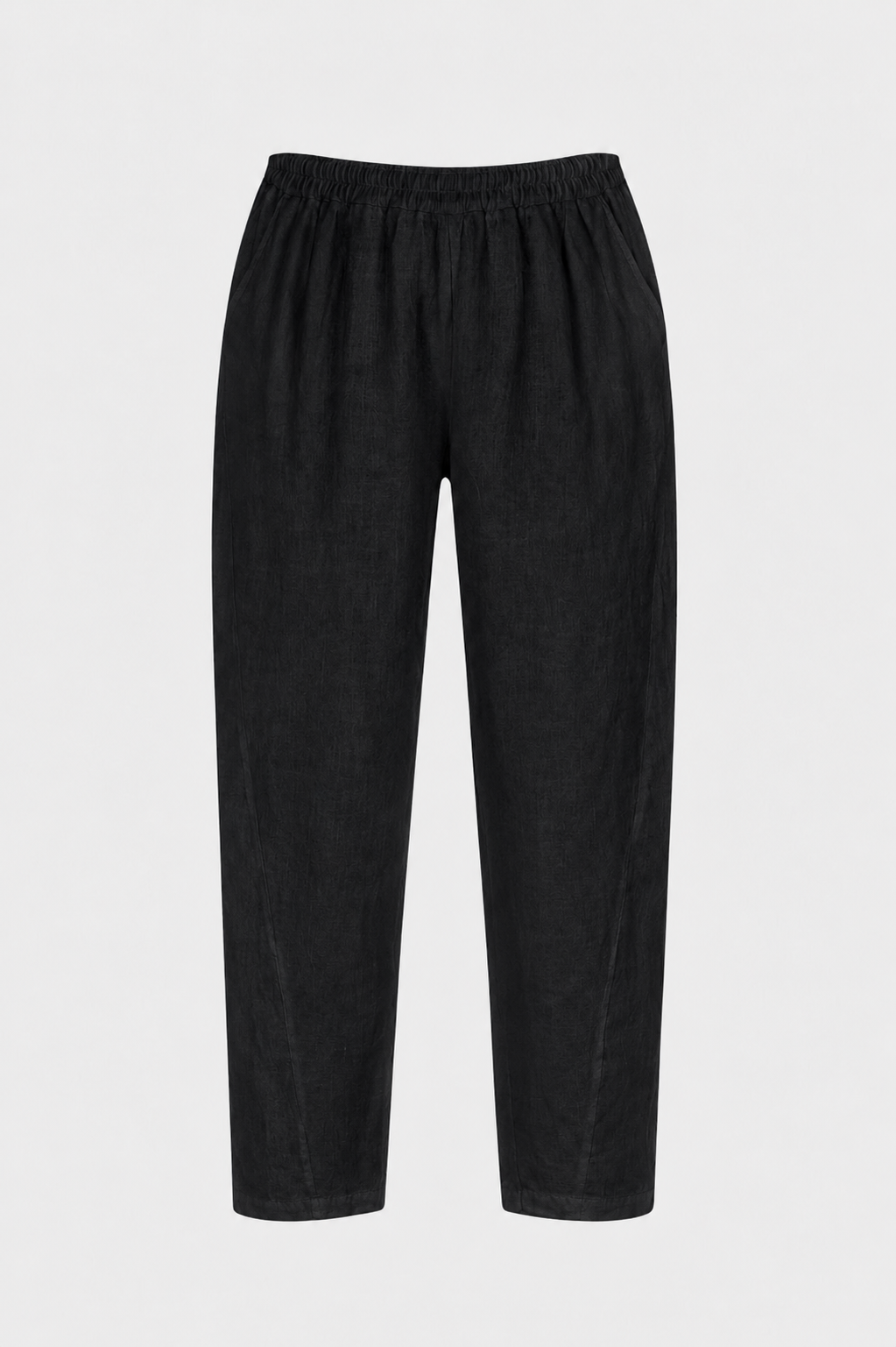 Soft Taper Linen Trousers