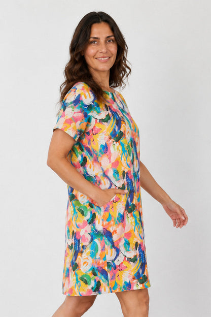 Two Pocket Shift Dress