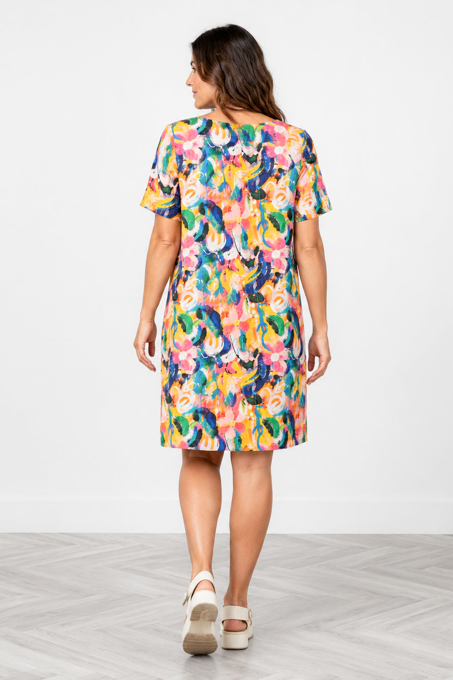 Two Pocket Shift Dress