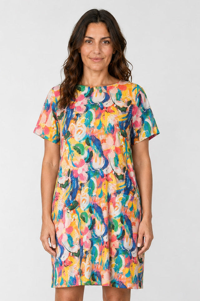 Two Pocket Shift Dress