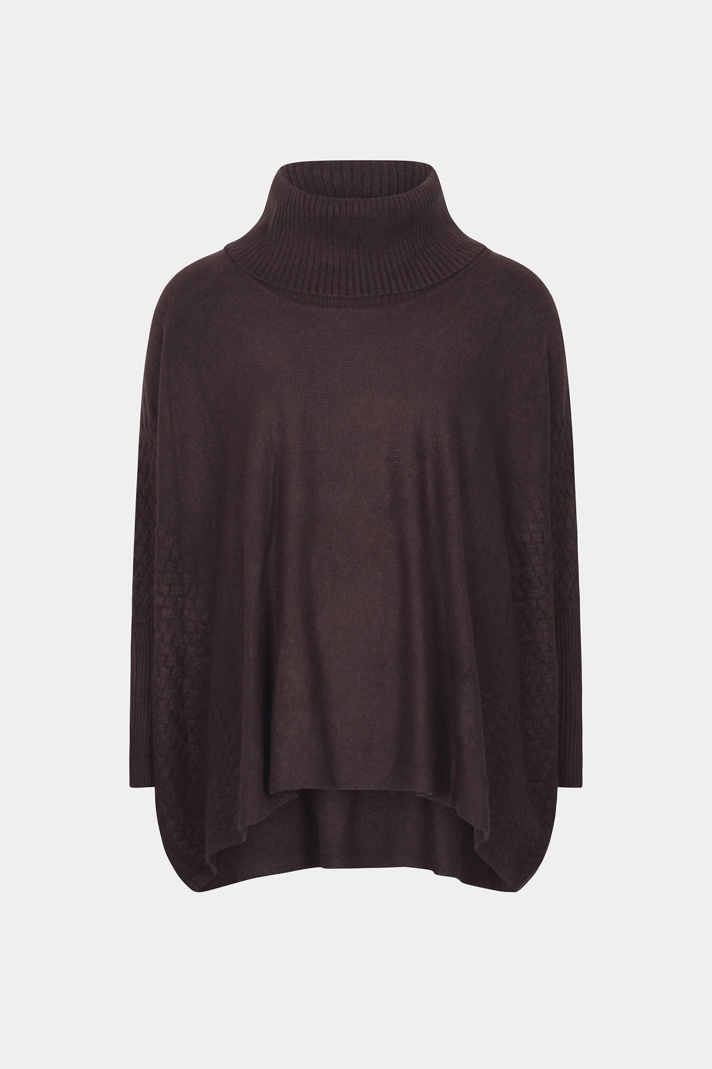 Poncho Style Knit Jumper