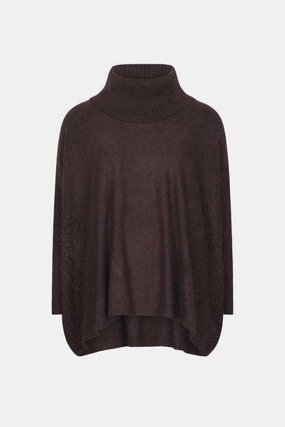 Poncho Style Knit Jumper