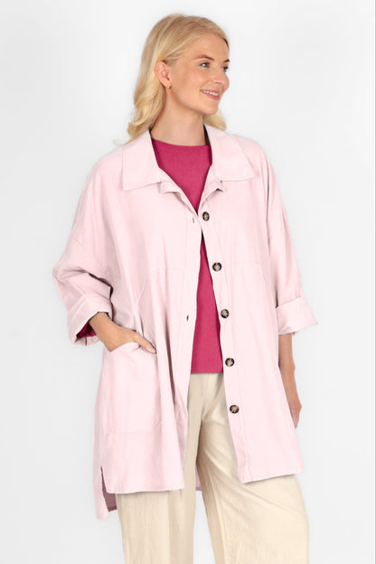 Needlecord Button-Through Jacket