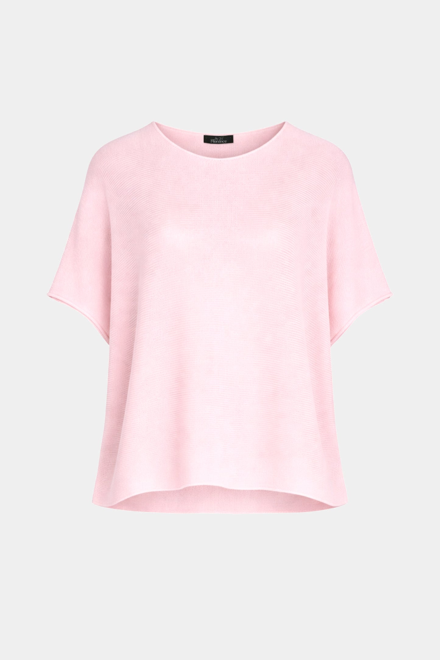 Round Neck Cotton Knit Top
