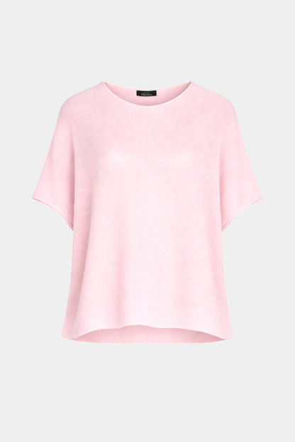 Round Neck Cotton Knit Top