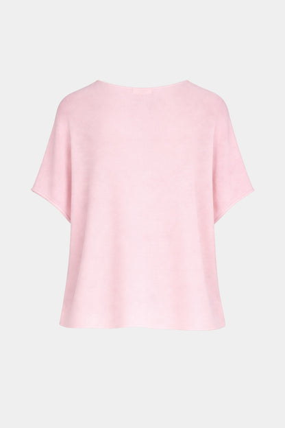 Round Neck Cotton Knit Top