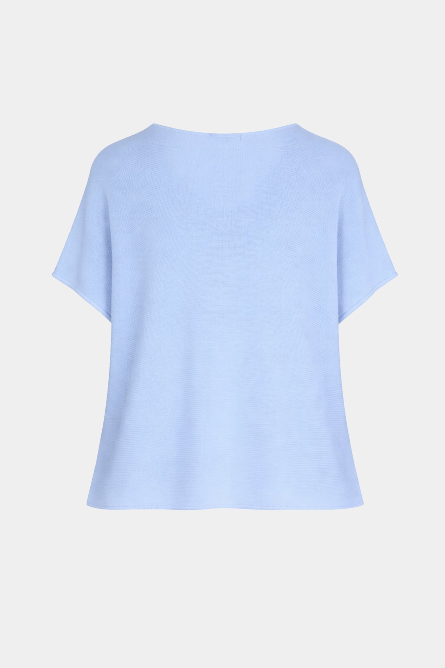 Round Neck Cotton Knit Top