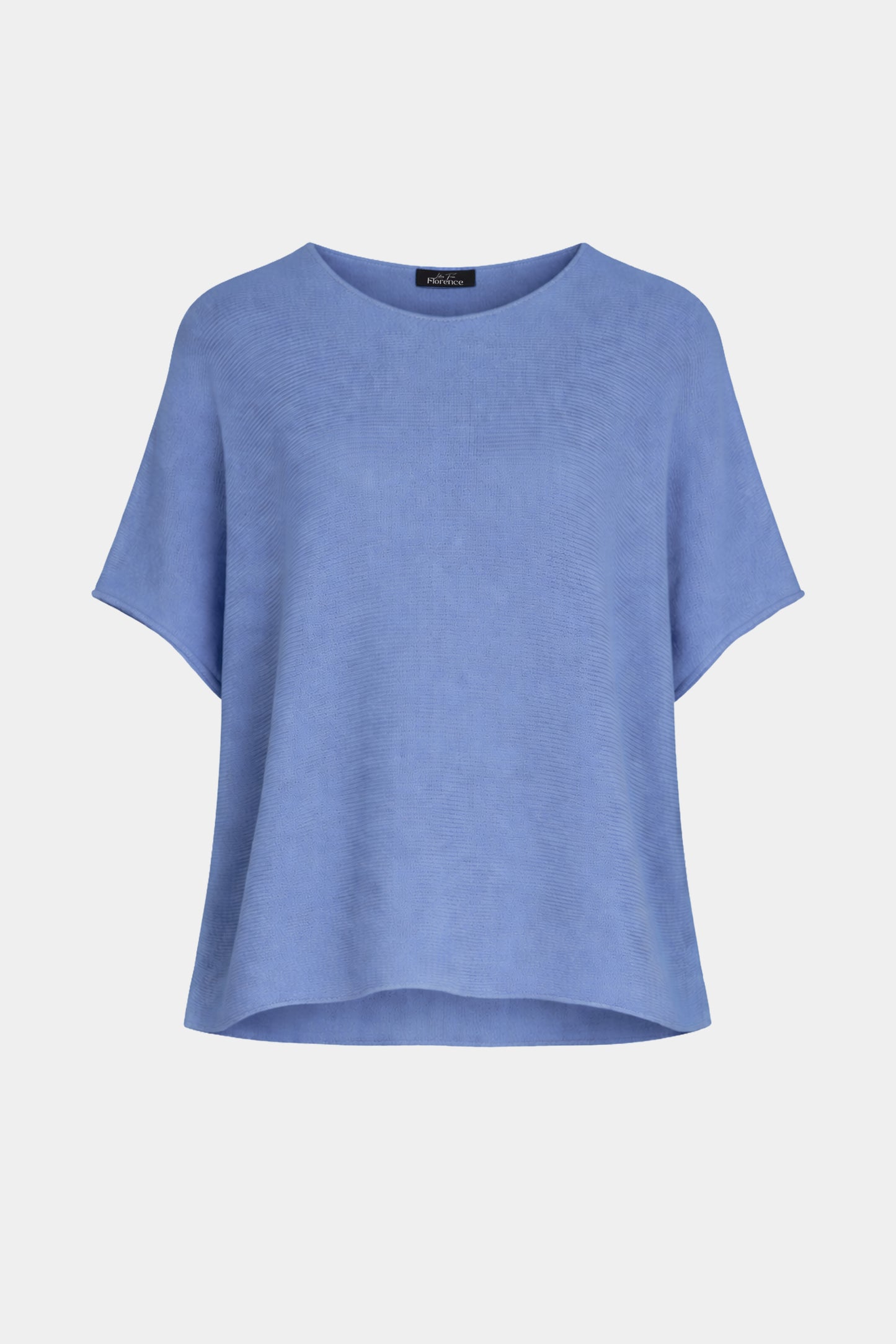 Round Neck Cotton Knit Top