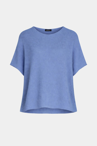 Round Neck Cotton Knit Top