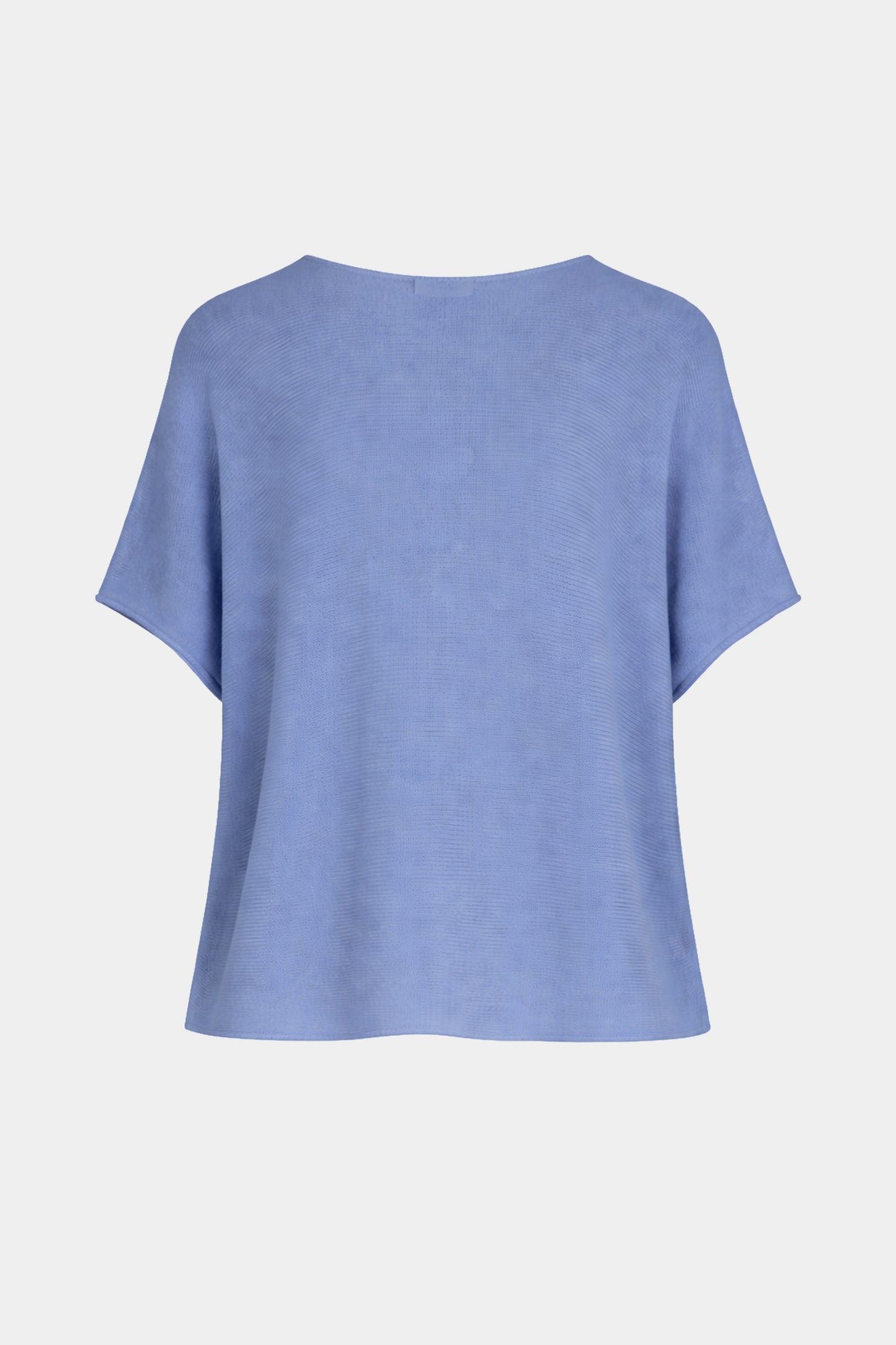 Round Neck Cotton Knit Top