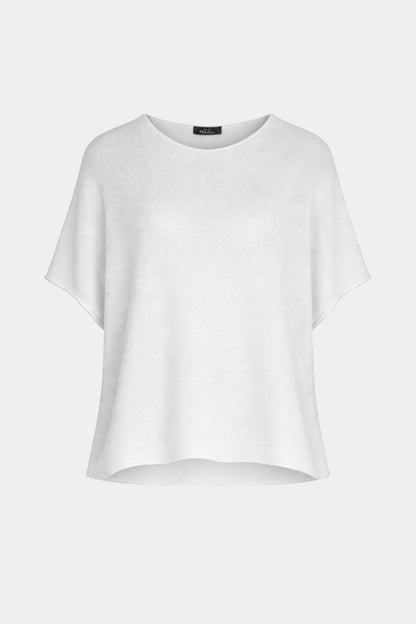 Round Neck Cotton Knit Top