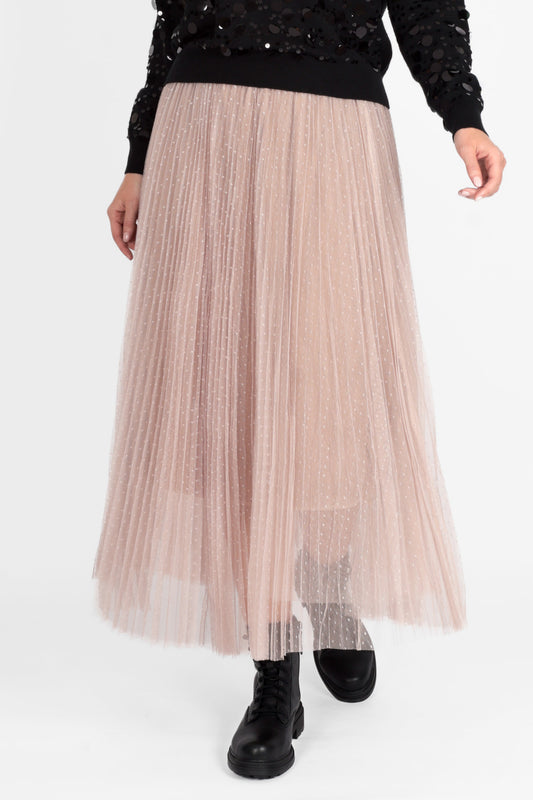 Dot Tulle Skirt