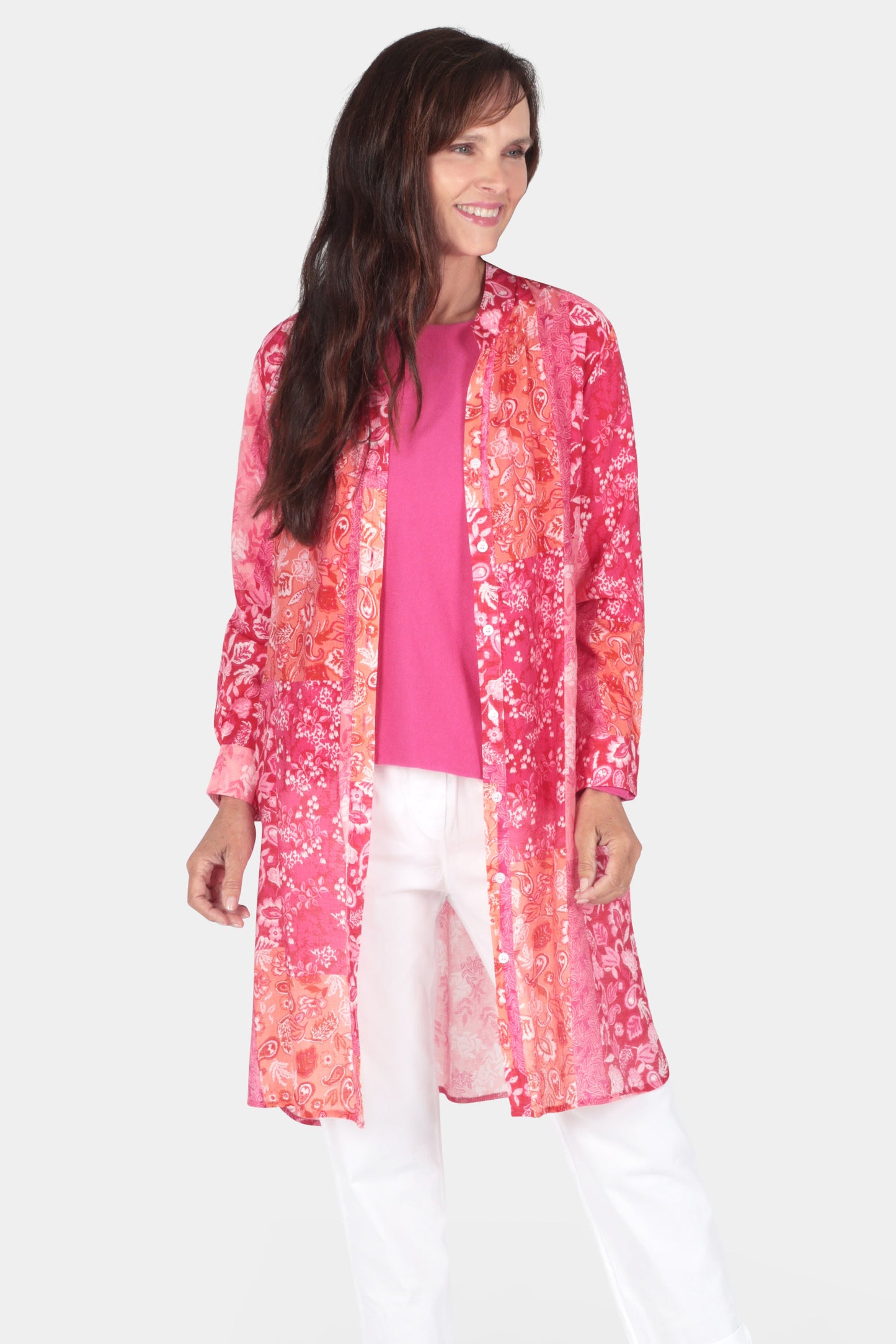 Siena Floral Print Shirt Dress