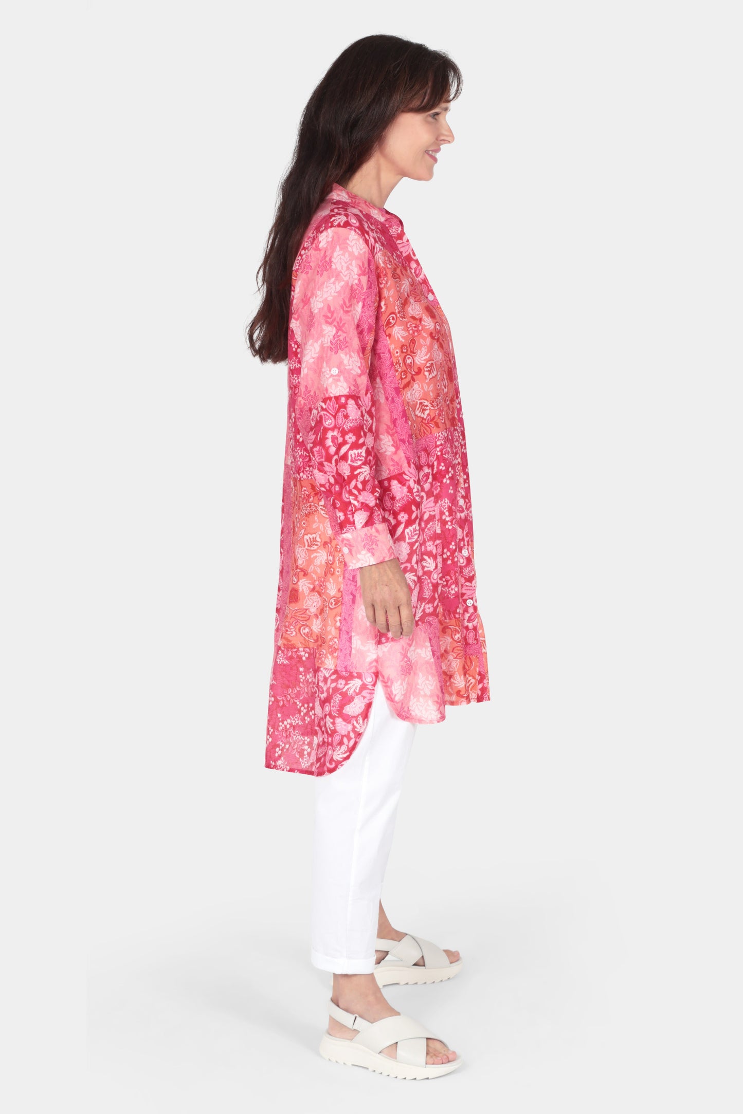 Siena Floral Print Shirt Dress