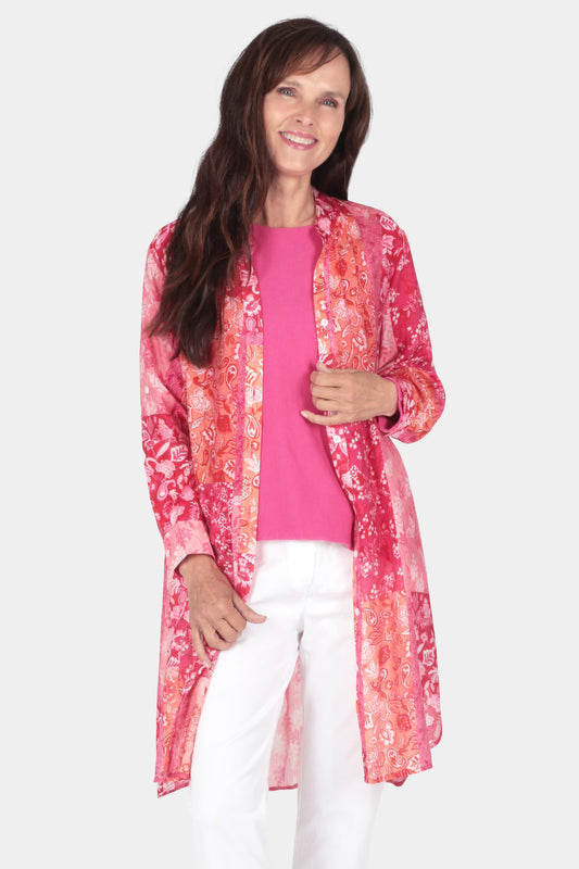 Siena Floral Print Shirt Dress