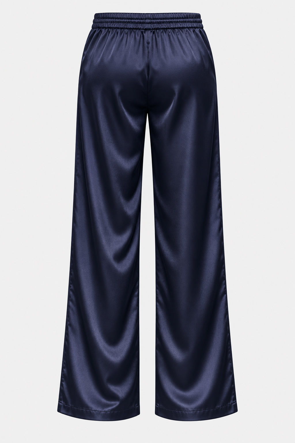 Satin Wide Leg Trousers