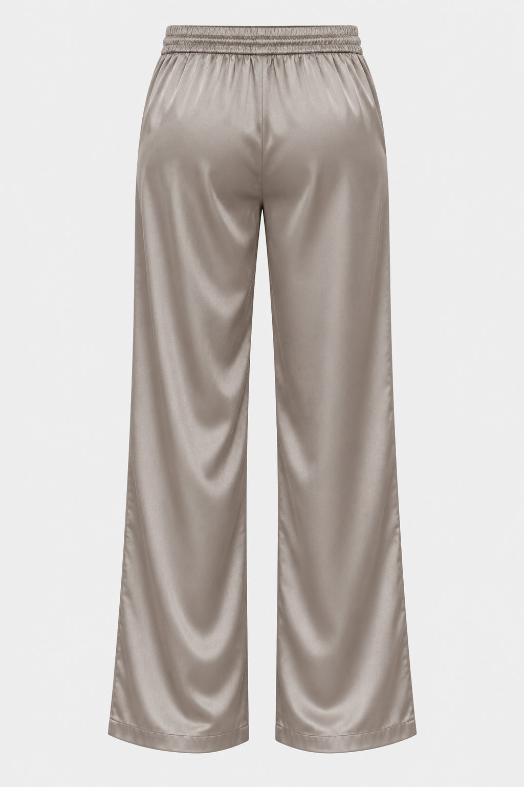 Satin Wide Leg Trousers
