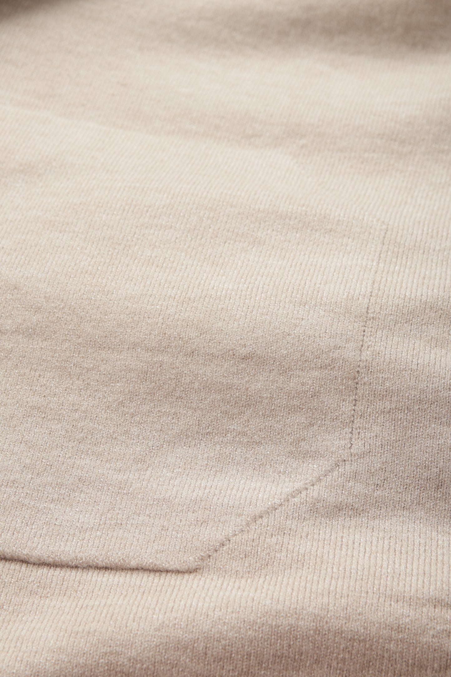 Two Pocket Fine Knit V Tunic