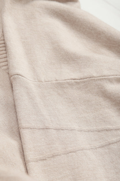 Two Pocket Fine Knit V Tunic