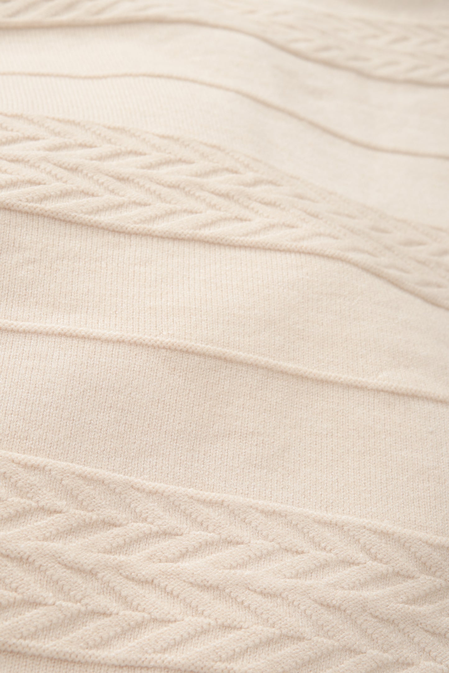 Soft Knit Cable Pleat Skirt