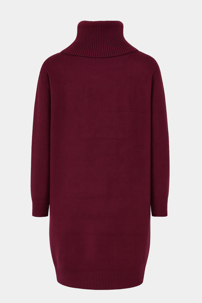 Roll Neck Tunic Jumper